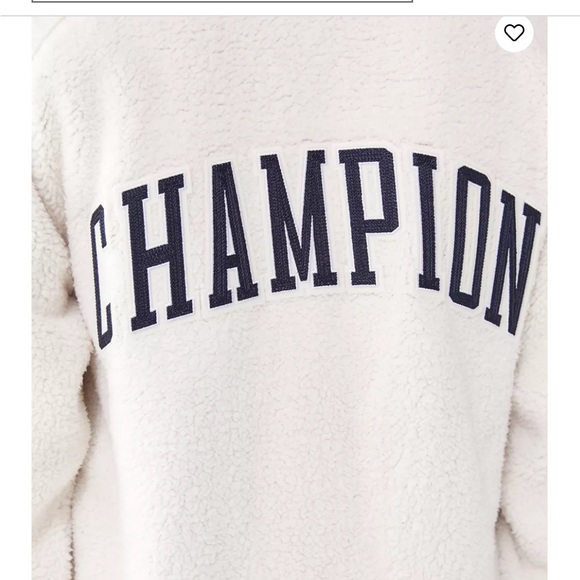 Shearling Champion Jersey jacket NWOT - Picture 4 of 7